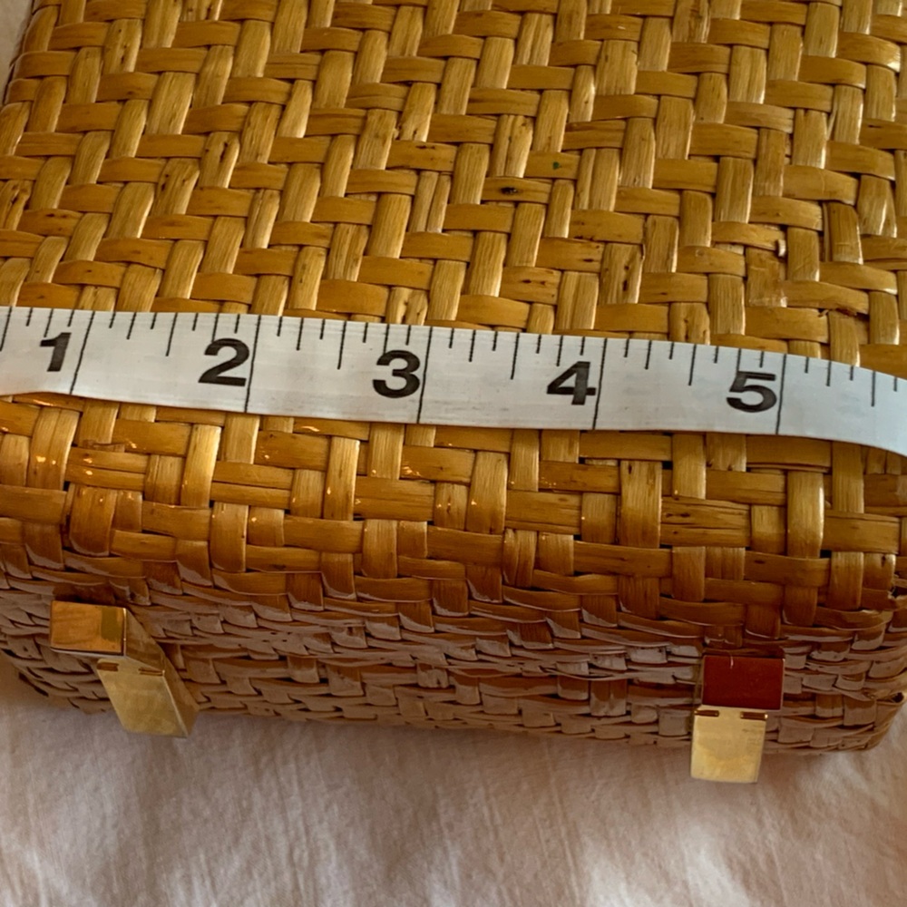 Vintage 1960s Extremely Rare Koret Straw Purse - Picture 12 of 15